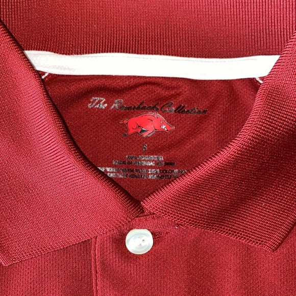 Arkansas Razorback Polo. Men’s Size Small. - Picture 3 of 6
